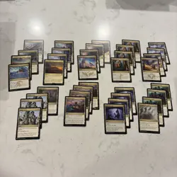 Magic the Gathering MTG Tri-lands Lot 36 Cards - Image 1