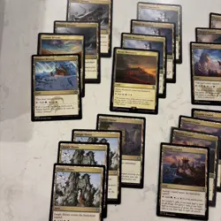 Magic the Gathering MTG Tri-lands Lot 36 Cards - Image 2