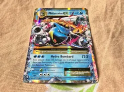 Mega M Blastoise EX 22/108 Evolutions Pokemon Trading Card Game TCG Holo Rare LP - Image 2