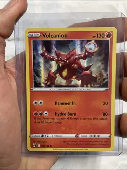 Volcanion 026/159 Holo Rare Pokemon Crown Zenith NM/MT Nintendo 2023 Card TCG - Image 1