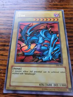 Yu-Gi-Oh! TCG Zoa Yu-Gi-Oh! The Falsebound Kingdom Promotional Cards TFK-001... - Image 1