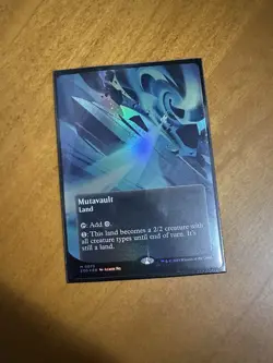 MTG EOE Mutavault Stellar Sights Borderless Foil 0073 - Image 1