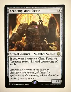 Academy Manufactor [Bloomburrow Commander] Near Mint - Image 1