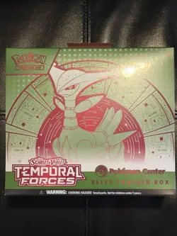Temporal Forces “Pokemon Center” ETB Elite Trainer Box Factory Sealed - Image 1