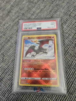 Radiant Charizard 2023 Pokemon TCG Crown Zenith 020/159 - PSA 9 Mint - Image 3