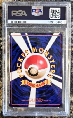 1996 Pokemon Japanese Basic Base Set CLEFAIRY DOLL TRAINER PSA 8 NEAR MINT-MINT - Image 2