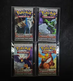 Emerging Powers - Sealed 4 Booster Pack Art Set - Pokemon Black & White TCG - Image 1