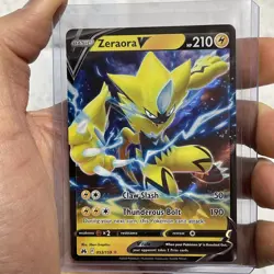 Zeraora V 053/159 Crown Zenith Ultra Rare Holo Pokemon Nintendo NM Near Mint TCG - Image 1