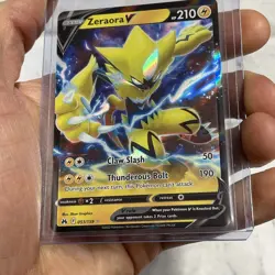 Zeraora V 053/159 Crown Zenith Ultra Rare Holo Pokemon Nintendo NM Near Mint TCG - Image 2