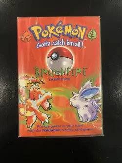 1999 Pokemon Brushfire Theme Deck Factory Sealed 742818060189 - Image 1