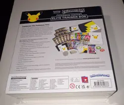 Pokemon 25th Anniversary Celebration Elite Trainer Pokemon Center Sealed Box - Image 2