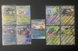 Pokemon Paldean Fates Double Rare EX Card Lot (See Description for Cards) - NM - Image 1
