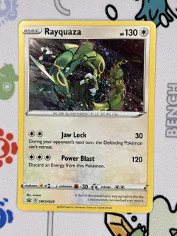 Rayquaza - (Pixel Cosmos Holo) SWSH029 Promo Miscellaneous Cards & Products NM - Image 1