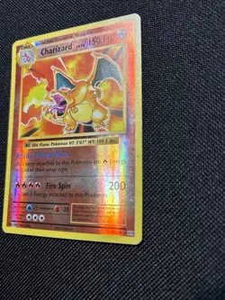 Pokemon TCG Charizard Trading Card Lot of 3 Holo and GX Cards - Image 3
