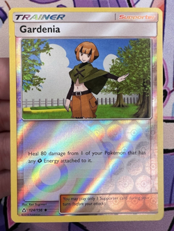 Gardenia 124/156 Reverse Holo Ultra Prism Pokemon Trading Card Game 🌺 - Image 1