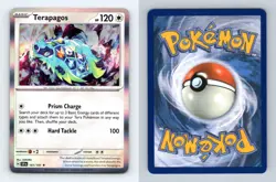 Terapagos #161/191 SV Surging Sparks 2024 Rare Holo Pokemon TCG Card - Image 1
