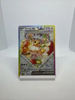 Eevee ex SVP 174 Scarlet & Violet Full Art Black Star Promo Holo Pokemon Card NM - Image 2