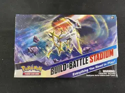 Pokemon Cards Brilliant Stars Build And Battle Stadium Sealed Swsh Ultra Rare - Image 1