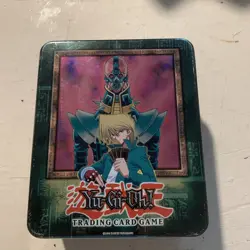 YU-GI-OH RARE 2003 GEARFIELD THE IRON KNIGHT COLLECTOR'S TIN ONLY- NO TCG CARDS 53334305006 - Image 1