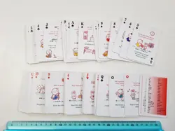 CARTE DA GIOCO COME IMPARARE IL GIAPPONESE POKER ORIGINAL VINTAGE PLAYING CARDS - Image 3
