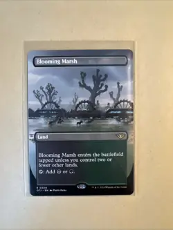 MTG Blooming Marsh OTJ 0300 R NM Regular Borderless Rare - Image 1