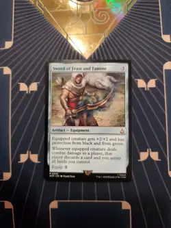 Sword of Feast and Famine #0099 MTG Assassin's Creed Mythic Commander Staple - Image 1