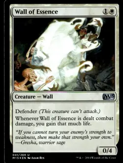 2014 Magic 2015 Foil Wall of Essence Core/Uncommon #41 - Image 1