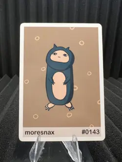 Snorlax (moresnax) #143 - First Print Pookiemoot Fan Art - Pokemon - Image 1