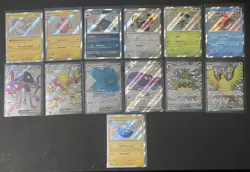 Pokemon Paldean Fates Baby Shiny & Full Art EX Shiny Lot (See Description) - Image 1