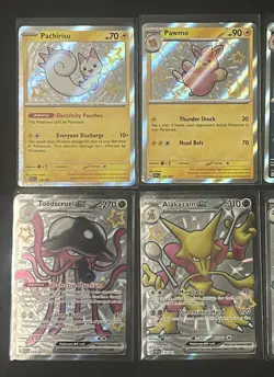 Pokemon Paldean Fates Baby Shiny & Full Art EX Shiny Lot (See Description) - Image 2