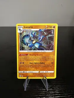 Pokemon TCG - Lucario - 079/172 - Reverse Holo Rare - Brilliant Stars - Image 1