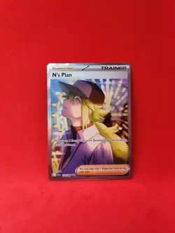Pokemon TCG N’s Plan Black Bolt Special Illustration Rare 170/086 - Image 4