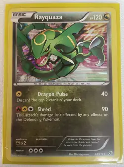 Pokemon Rayquaza 93/113 Black & White Legendary Treasures Holo Rare - Image 1