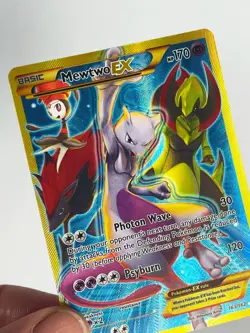 Pokemon Mewtwo EX Secret Rare 163/162 XY Breakthrough 2015 - NM / LP - Image 4