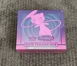 Pokemon Sealed Sword & Shield Fusion Strike Elite Trainer Box w/ Acrylic Case - Image 2