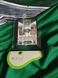 Pokemon TCG Glaceon EX 026/131 Holiday Calendar Promo 2025 Stamped - Image 2