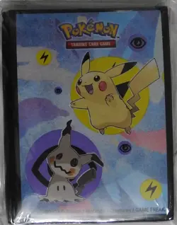 ULTRA PRO DECK PROTECTOR SLEEVES - POKEMON PIKACHU & MIMIKYU (PK65) - FREE P&P - Image 3