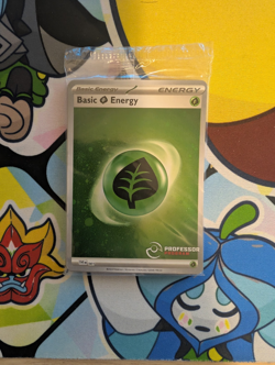 Pokemon Sealed Professor Program Stamped Holo Basic Energy 8 Pack EN SCR Stellar - Image 1