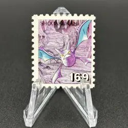 Crobat Pokemon Stamp Card Shogakukan Nintendo Japanese TCG Vintage S316-23 - Image 1