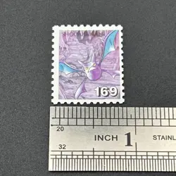 Crobat Pokemon Stamp Card Shogakukan Nintendo Japanese TCG Vintage S316-23 - Image 4