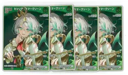 [SC] ya145 Hololive Card Game Pr Promo P Cecilia Immergreen Set Of 4 - Image 1