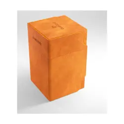 GameGenic Card Storage Watchtower 100+ Convertible Deck Holder XL - Orange New - Image 1