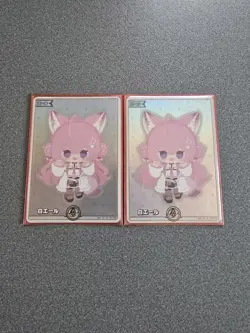[SC] ya145 Hololive Card White Ale Hiroki Koyori Sy Set Of 2 - Image 1