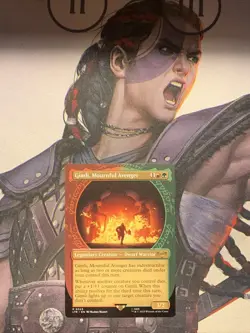 x1 Gimli, Mournful Avenger (0323) - Showcase R MTG The Lord of the Rings: Tales - Image 1