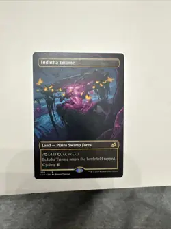 Indatha Triome (Showcase) Ikoria: Lair of Behemoths Mtg Magic The Gathering Card - Image 1