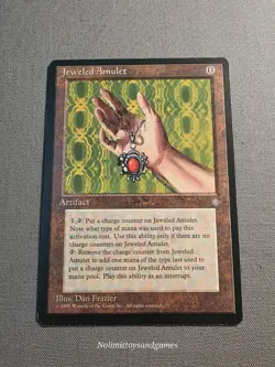 MTG Ice Age Jeweled Amulet Magic The Gathering Uncommon Free Shipping - Image 1