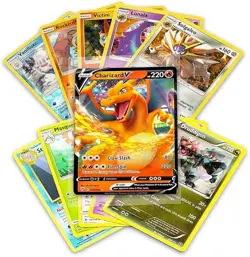 50+ Official Pokemon Cards Collection with 5 Foils in Any Combination and at Lea - Image 2