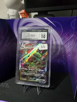 Pokemon- Rayquaza VMAX- Japanese FA Holo #108/172 - VSTAR Universe JPN- CGC 10 - Image 2