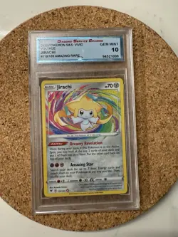 2020 Pokemon Vivid Voltage Jirachi Amazing Rare SWSH #119 DSG 10 Gem Mint - Image 1
