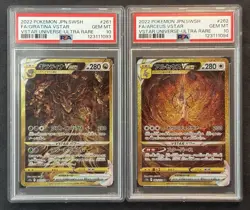 2022 POKEMON JPN SWSH VSTAR UNIVERSE GIRATINA & ARCEUS VSTAR SEQUENTIAL PSA 10 - Image 2